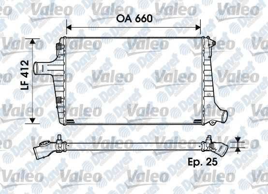 VALEO 817865 Turbo Radyatoru Audi A6 2.5  ####